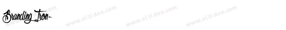 Branding Iron字体转换